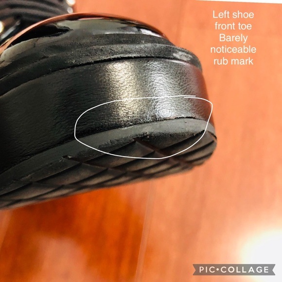 Chanel 20C Patent Cap toe Lace up Pearl details Lambskin black bootie EU 40 - Picture 10 of 16